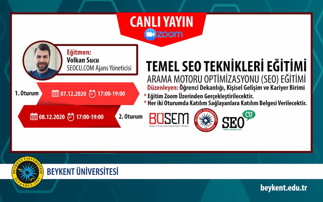 Temel SEO Teknikleri Eğitimi